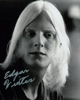 Edgar Winter autograph