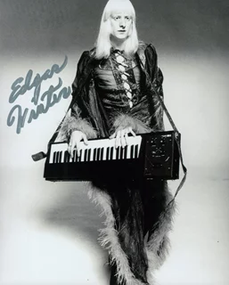 Edgar Winter autograph