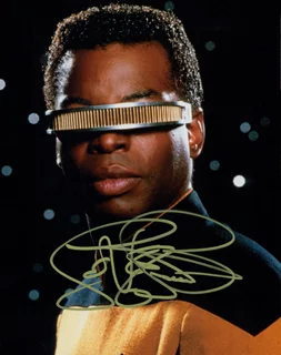 LeVar Burton autograph