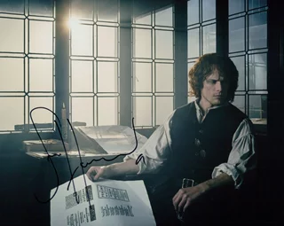 Sam Heughan autograph