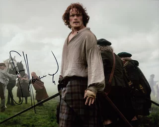 Sam Heughan autograph