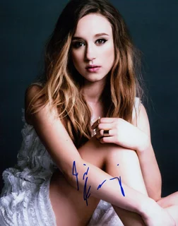 Taissa Farmiga autograph
