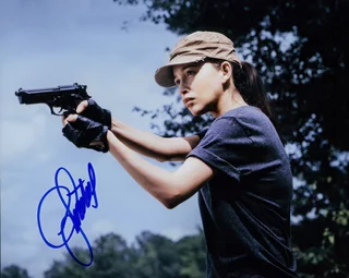 Christian Serratos autograph