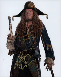 Geoffrey Rush autograph