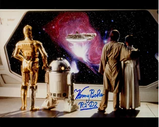 Kenny Baker autograph