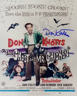 Don Knotts autograph