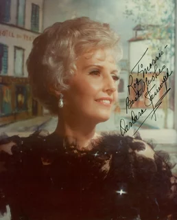 Barbara Stanwyck autograph
