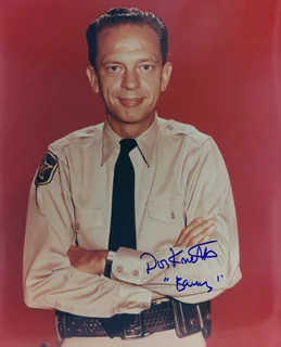 Don Knotts autograph