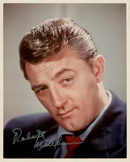 Robert Mitchum autograph