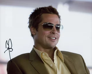 Brad Pitt autograph
