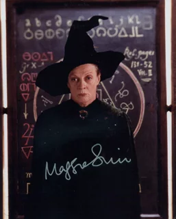 Maggie Smith autograph