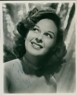 Susan Hayward autograph
