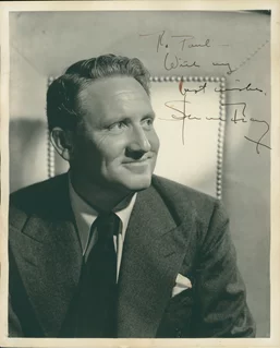 Spencer Tracy autograph