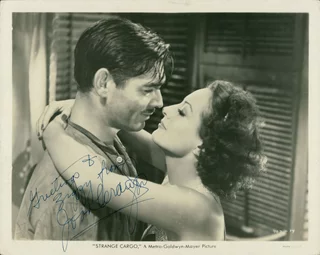 Joan Crawford autograph