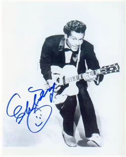 Chuck Berry autograph