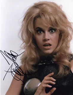 Jane Fonda autograph