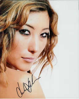 Dichen Lachman autograph