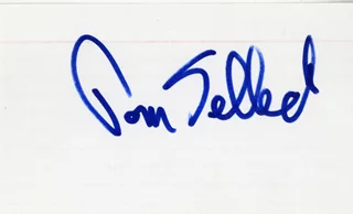 Tom Selleck autograph