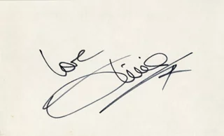 Olivia Newton-John autograph