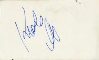 Kirsty Alley autograph