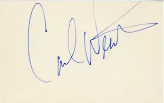 Carl Weathers autograph