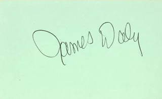 James Daly autograph