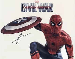 Tom Holland autograph