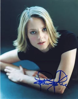 Jodie Foster autograph