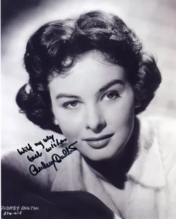 Audrey Dalton autograph