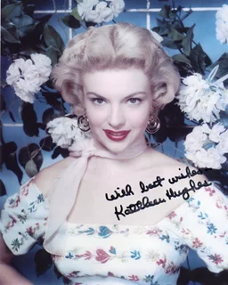 Kathleen Hughes autograph