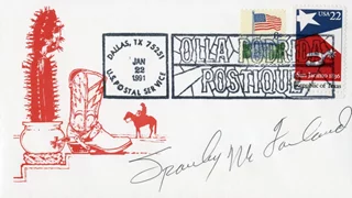 Spanky McFarland autograph