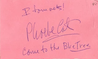 Phoebe Cates autograph