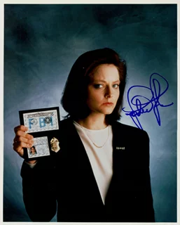 Jodie Foster autograph