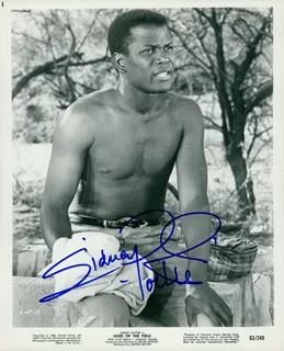 Sidney Poitier autograph