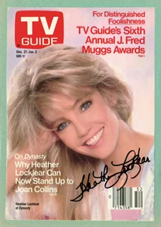 Heather Locklear autograph