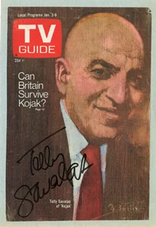 Telly Savalas autograph