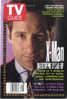 David Duchovny autograph