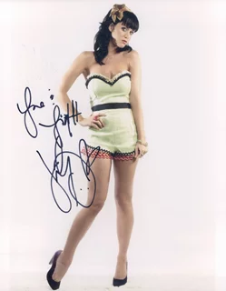 Katy Perry autograph