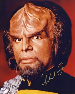 Michael Dorn autograph