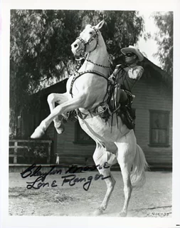 Clayton Moore autograph