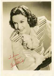 Gail Patrick autograph