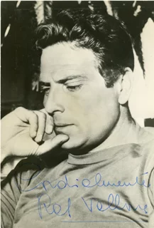 Raf Vallone autograph