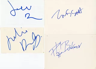 An American Werewolf In Paris autograph