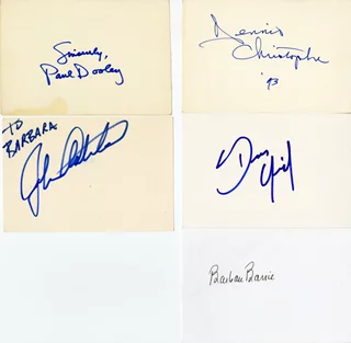 Breaking Away autograph