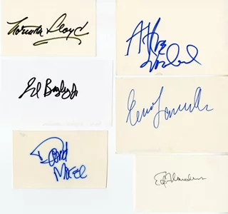 St. Elsewhere autograph