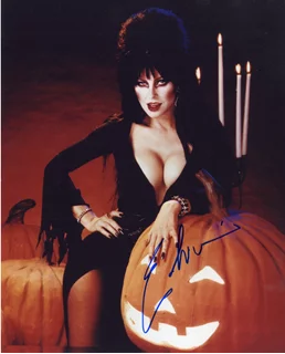 Elvira autograph