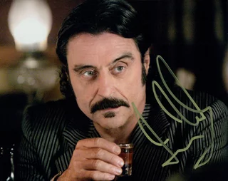 Ian McShane autograph