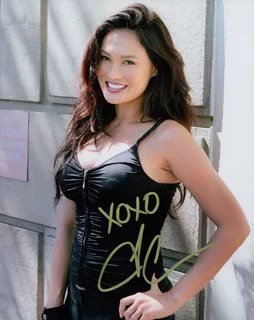 Tia Carrere autograph