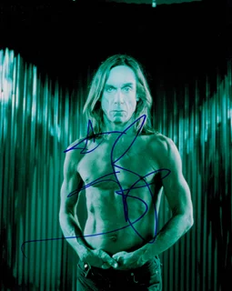 Iggy Pop autograph