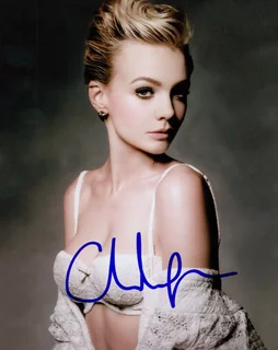 Carey Mulligan autograph